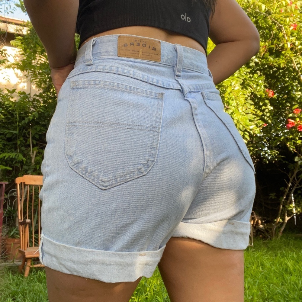 90s vintage riders by lee denim shorts